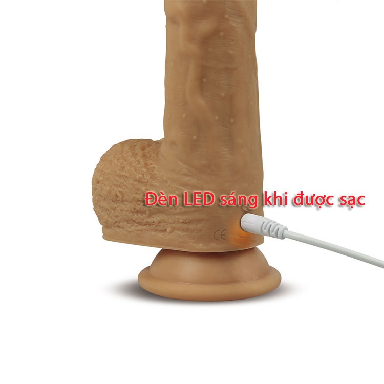 Dương vật siêu mềm rung ngoáy Lovetoy Nature kích thích điểm G nữ