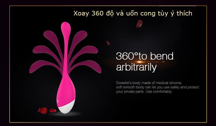 Máy massage Nalone Sweetie 7 chế độ rung điều khiển giọng nói