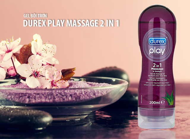 Gel bôi trơn Durex Play 2 in 1 tăng khoái cảm dịu nhẹ