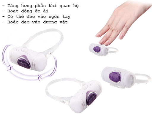 Vòng rung đeo dương vật Durex silicone an toàn co giãn tốt