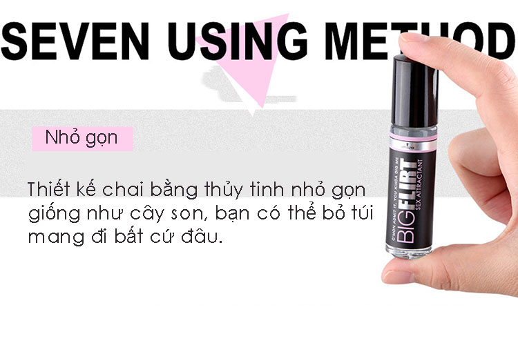 Nước hoa gợi tình Sensuva Big Flirt USA tăng hưng phấn lãng mạn