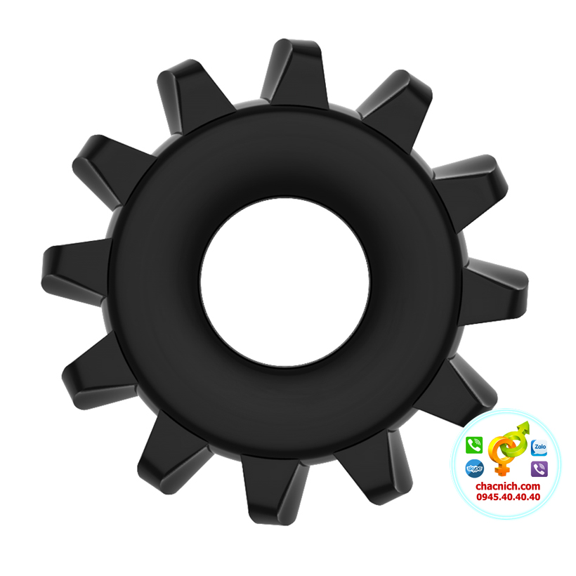 Vòng đeo dương vật POWER PLUS kéo dài thời gian silicon mềm mại