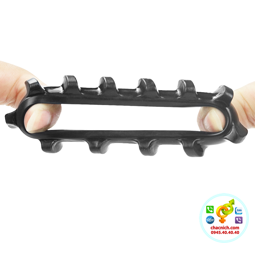 Vòng đeo dương vật POWER PLUS kéo dài thời gian silicon mềm mại