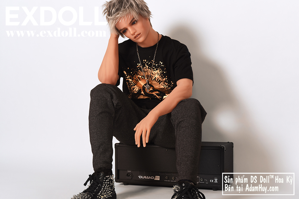 Búp bê DS Leo nam robot silicon khớp sống động chân thực