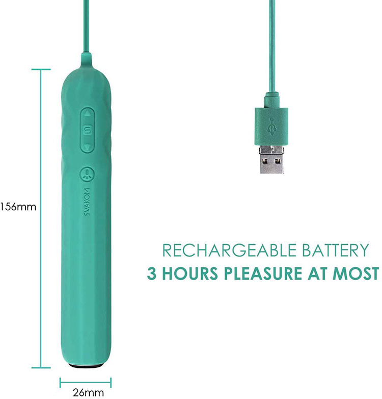 Máy rung kích thích Svakom Siime Plus có camera pin khỏe