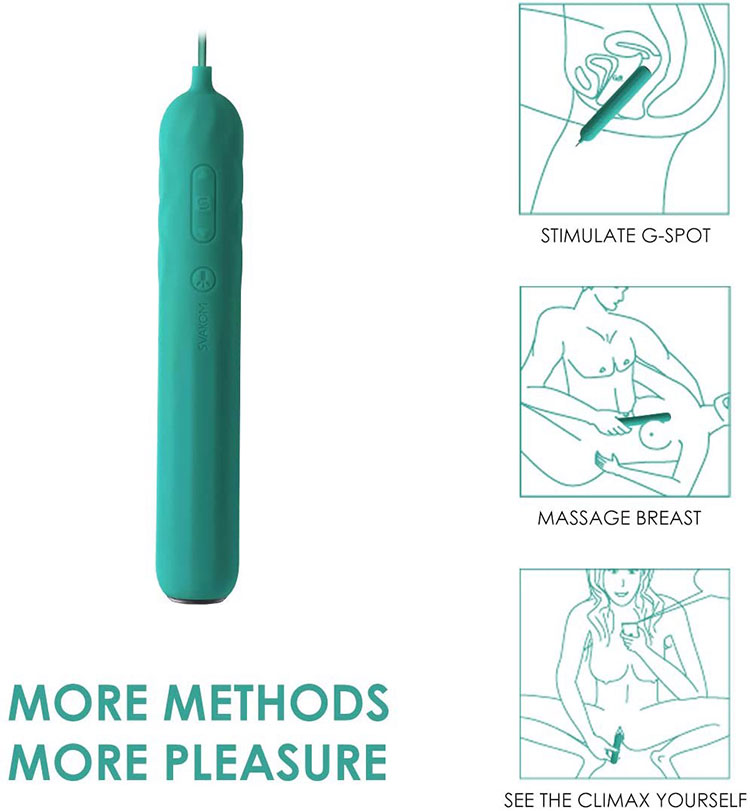 Máy rung kích thích Svakom Siime Plus có camera pin khỏe