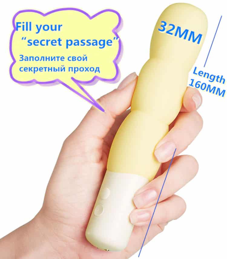 Sextoy thanh rung mini siêu mềm mại DSV MS27A kích thích nhiều vùng