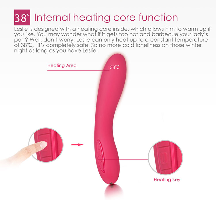Trứng rung Svakom Leslie cao cấp nhiệt 6 chế độ rung