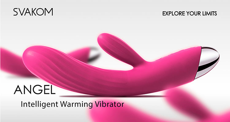 Máy rung điểm G Svakom Angel cao cấp sưởi ấm điều chỉnh nhiệt