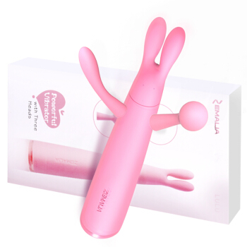 Máy rung âm đạo mini 3 đầu silicon mềm mịn 10 chế độ rung kích thích