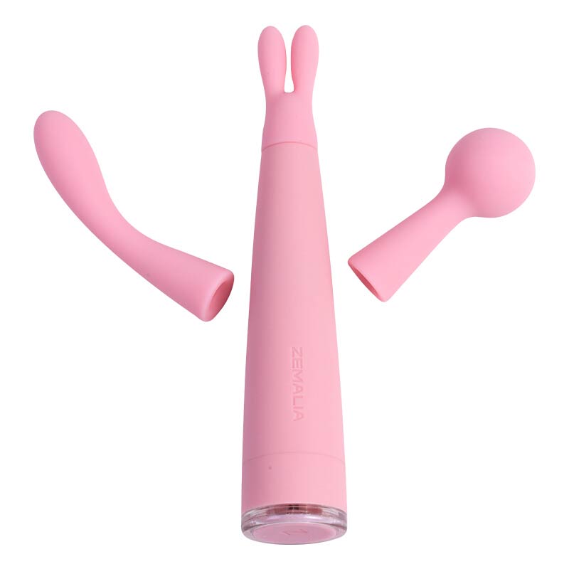 Máy rung âm đạo mini 3 đầu silicon mềm mịn 10 chế độ rung kích thích