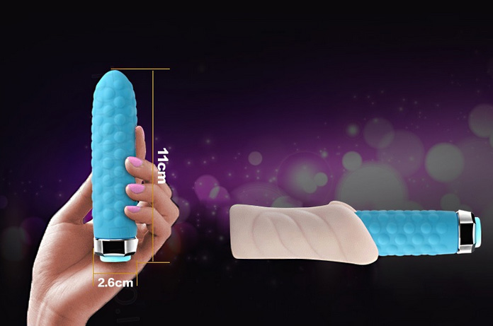 Que rung tình yêu Lovetoy Blue 8 chế độ rung siêu sướng