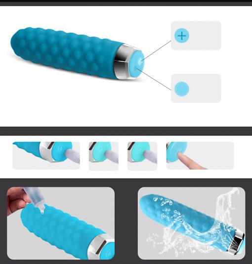 Que rung tình yêu Lovetoy Blue 8 chế độ rung siêu sướng