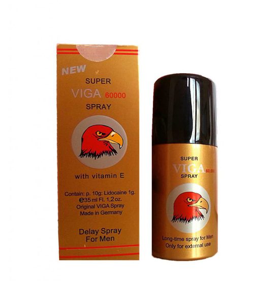 Chai xịt Viga 60000 hỗ trợ xuất tinh sớm thành phần thiên nhiên