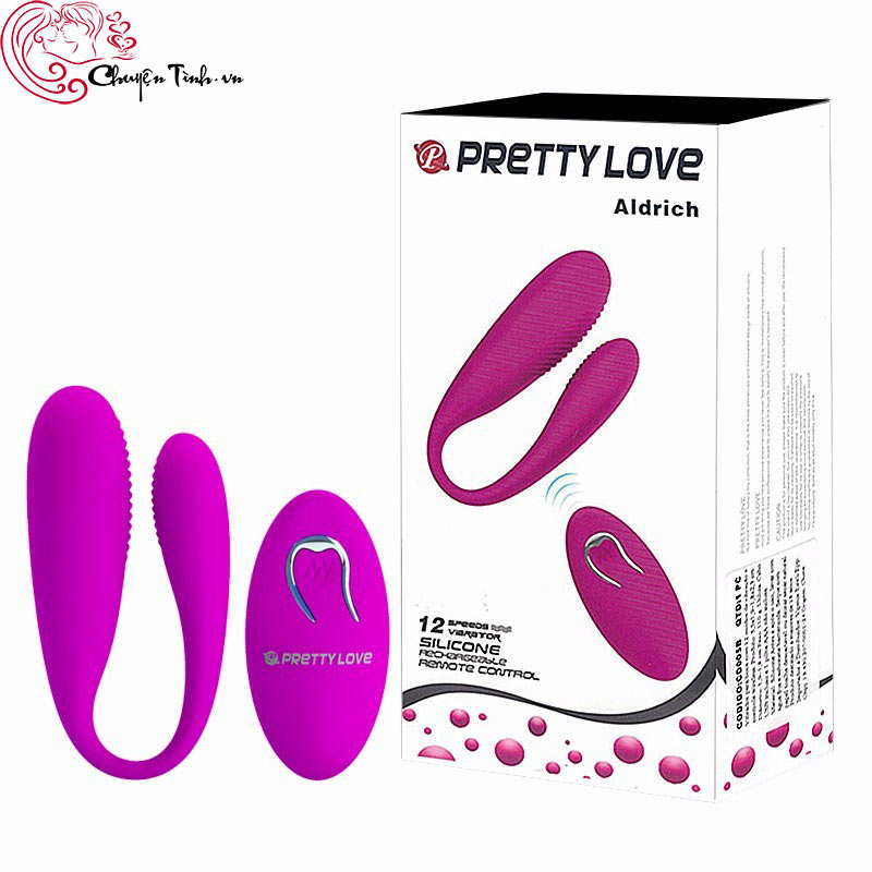 Trứng rung Pretty Love Aldrich kích thích điểm G 12 chế độ rung