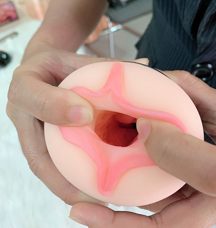 Âm đạo giả Masturbator 2 đầu silicone TPR cao cấp kích thích khoái cảm nam