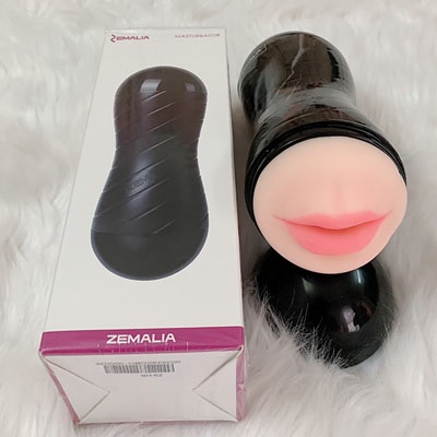 Âm đạo giả Masturbator 2 đầu silicone TPR cao cấp kích thích khoái cảm nam