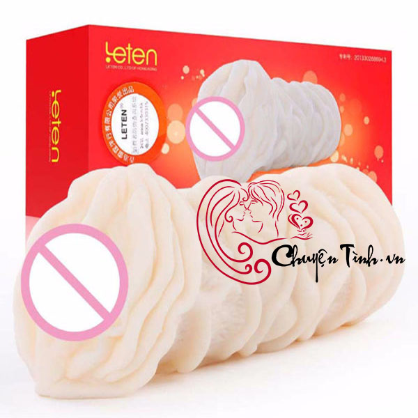 Âm đạo giả Leten 3D ruột đỏ silicon y tế kích thích thủ dâm nam