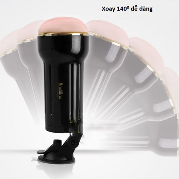 Âm đạo gắn tường ManMiao silicon cao cấp cảm giác thật