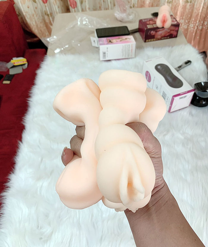 Âm đạo giả silicon mềm mịn se khít giá rẻ thủ dâm hiệu quả