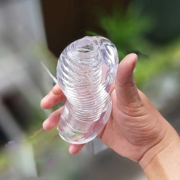 Âm đạo giả silicon trong suốt siêu mềm dẻo kích thích nam giá tốt