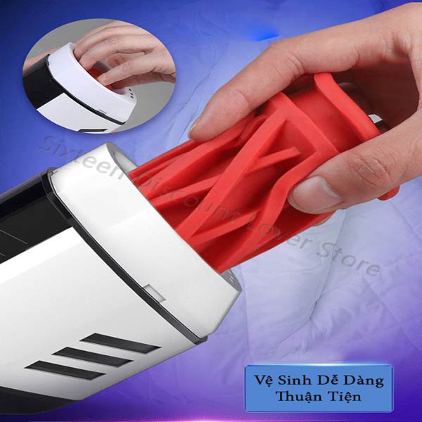 Âm đạo giả tự động FuTure Pro Leten silicon cao cấp rung thụt