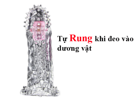 Bao cao su đôn dên Braven man silicon gai đầu rung an toàn