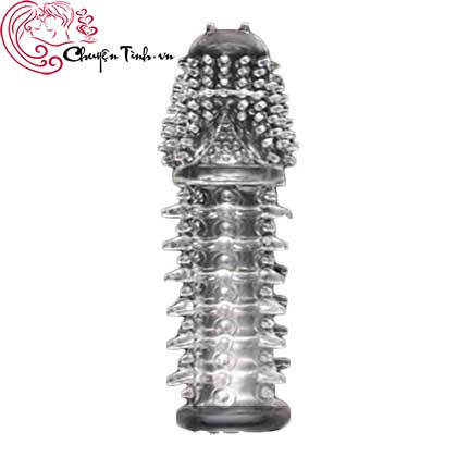 Bao cao su đôn dên silicon mềm mịn siêu tăng kích thước