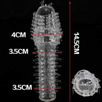 Bao cao su đôn dên silicon mềm mịn siêu tăng kích thước
