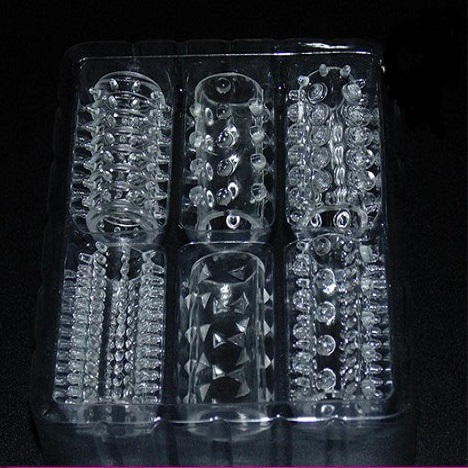 Bộ 6 bao cao su đôn dên khúc giữa mềm mại tăng khoái cảm quan hệ