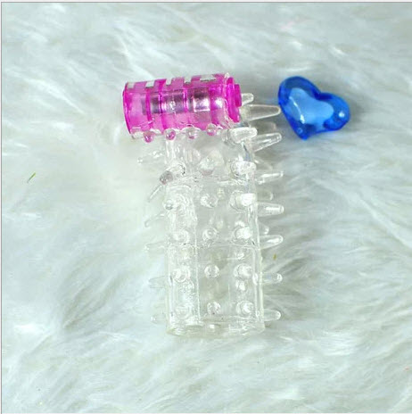 Bao cao su đôn dên giữa có rung gai silicon cao cấp kích thích