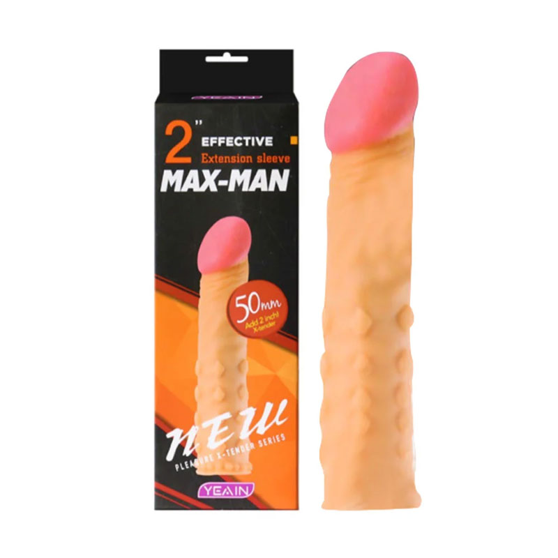 Bao cao su đôn dên Maxman gân bi tăng kích thước, kéo dài thời gian