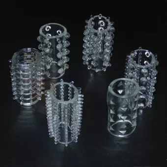 Bộ 6 bao cao su đôn dên khúc giữa mềm mại tăng khoái cảm quan hệ