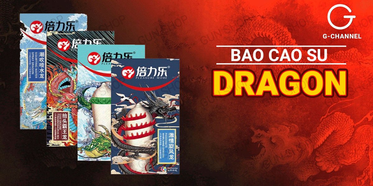  Mua Bao cao su Dragon - Gân gai và bi lớn - Hộp 2 bao gân gai lớn + 1 bao hàng xách tay