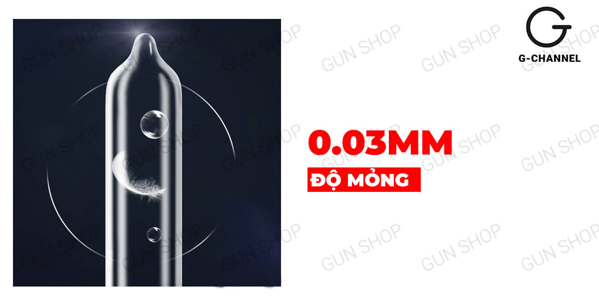 Bao Cao Su Runbo Gân Gai Lớn Hộp 6 Cái Tăng Ma Sát Kích Thích