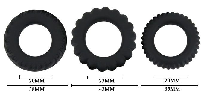 Cung cấp Vòng đeo dương vật Chống Xuất Tinh Sớm bộ 3 TiTan kéo dài thời gian xts hàng mới về