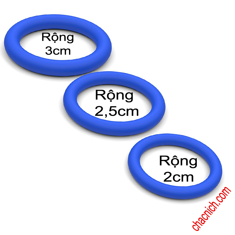  Đánh giá Bộ 3 vòng silicone đeo dương vật tăng kích thước và chống xuất sớm Loop Cockrings có tốt không?