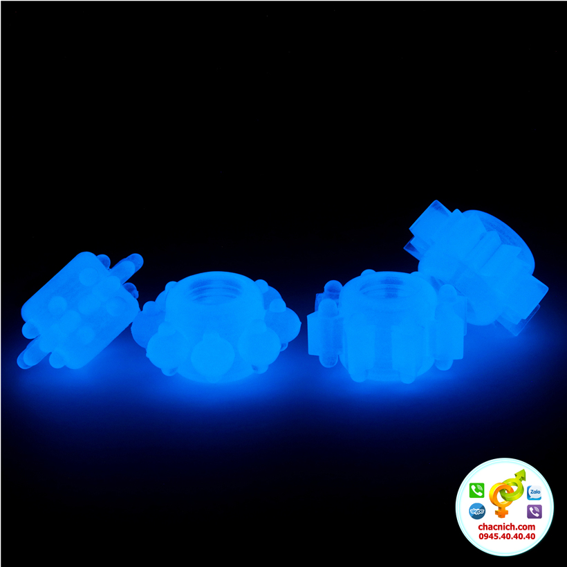 Bộ 4 vòng cockring Lovetoy Lumino Play phát sáng Mỹ