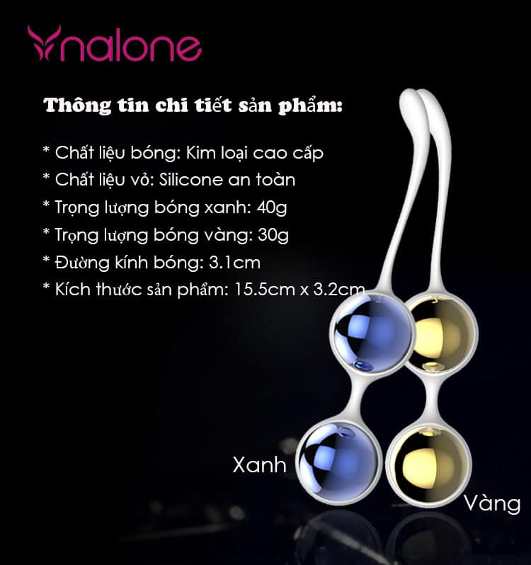 Bộ bóng tập Nalone Yany hợp kim cao cấp giúp chị em se khít bót
