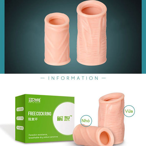 Bộ đôn khúc silicon tăng kích thước, chống xuất tinh sớm