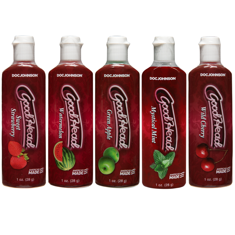 Bộ Gel Tình Yêu 5 Hương Vị GoodHead Oral Delight Gel Mỹ Tổng Hợp