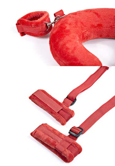 Bộ trói cổ chân tay nệm bông tăng cảm xúc khoái cảm
