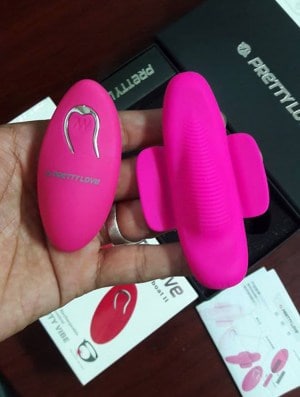 Trứng Rung Dán Quần Chíp Pretty Love Boat Massage Âm Vật Giải Tỏa Sinh Lý