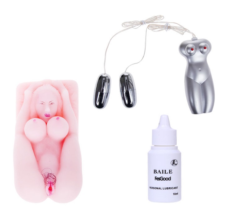 Búp bê tình dục Baile rung rên cảm xúc chân thực silicon mềm mịn