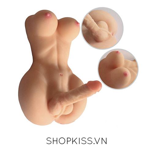 Búp bê tình dục bán thân lưỡng tính Les LadyMan thỏa mãn ham muốn