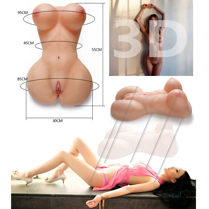 Búp bê tình dục bán thân silicon Fuck Me Bare Lovetoy cảm giác thật