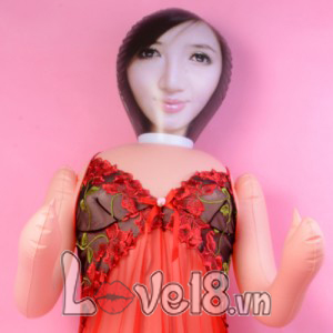 Búp bê tình dục bơm hơi gọn nhẹ silicon mềm mại âm đạo hậu môn