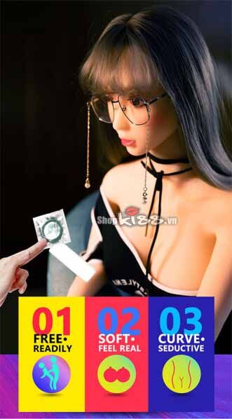 Búp bê tình dục Ai Miezu Việt Nhật TPE silicon cao cấp 138cm