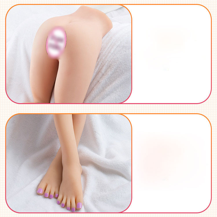 Búp bê tình dục nửa người silicon mềm mại cực thực