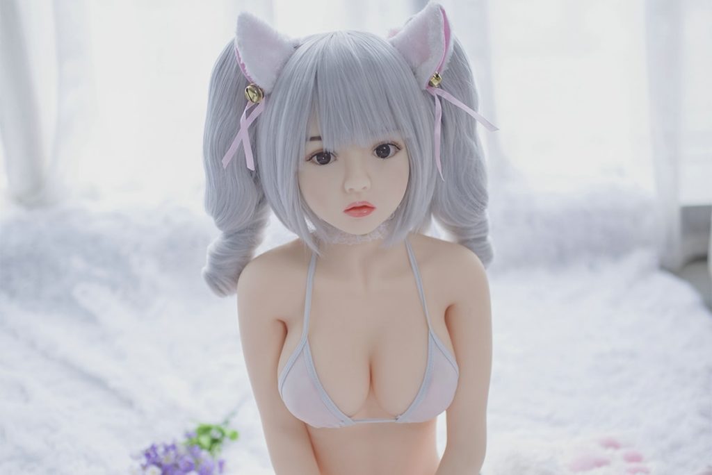 Búp bê tình dục Pegy 125cm silicon TPE nguyên khối Nhật Bản